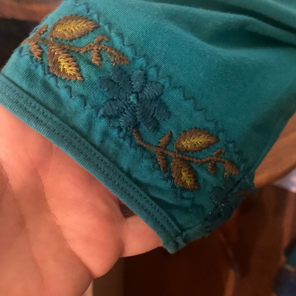 Johnny Was Embroidered Cotton Dress - Picture 3 of 7